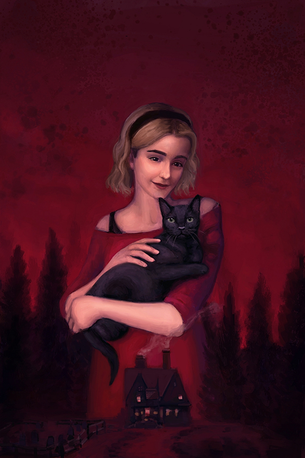 Sabrina - Digital, see print options below by Lauren Blake