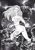 Dreamgirl 1 Cover Comic Art