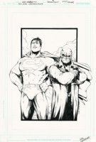 Dreamwar 1 cover Superman Midnighter DC Wilstorm crossover Comic Art
