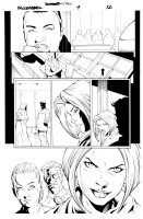 Bloodrayne 01 pg 12 Comic Art