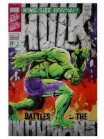 Hulk 1 cover recreation Marvel Comic Art