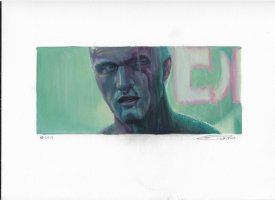 Blade Runner Roy Batty painting Comic Art